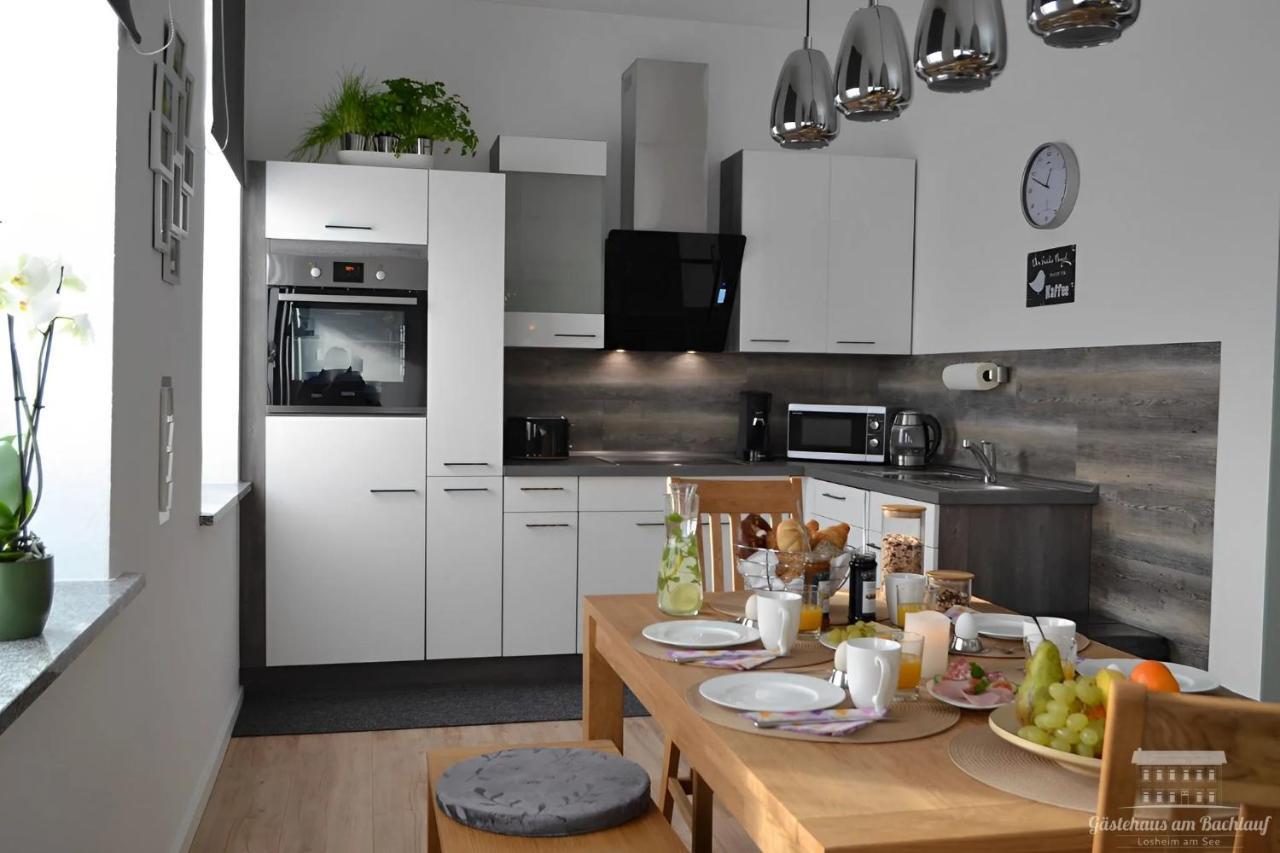 Komfort Ferienwohnungen Mit Wellness-Garten - Gaestehaus Am Bachlauf - Losheim Am See ภายนอก รูปภาพ