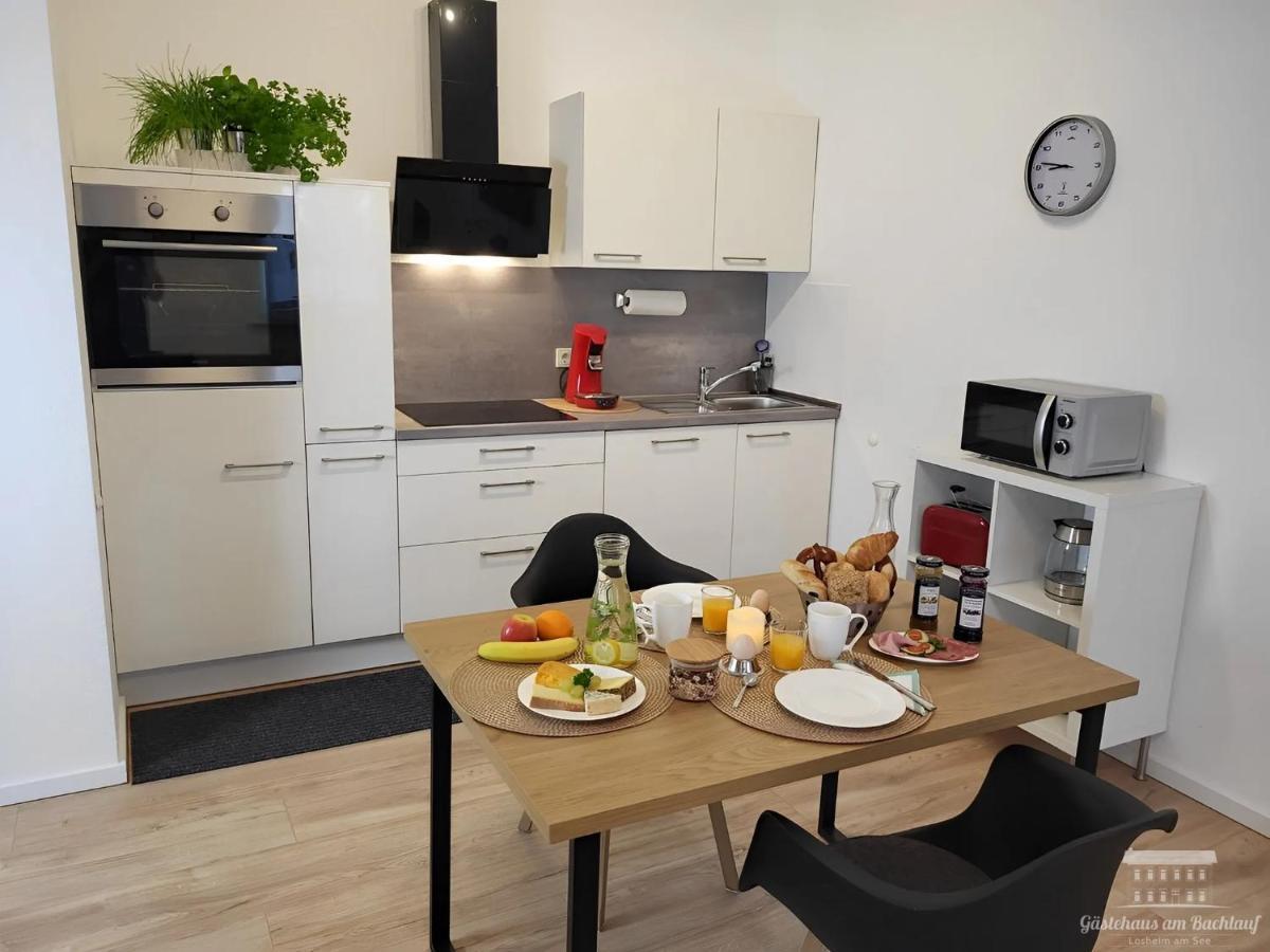Komfort Ferienwohnungen Mit Wellness-Garten - Gaestehaus Am Bachlauf - Losheim Am See ภายนอก รูปภาพ