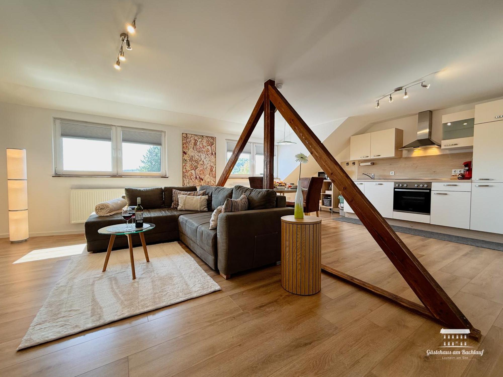 Komfort Ferienwohnungen Mit Wellness-Garten - Gaestehaus Am Bachlauf - Losheim Am See ภายนอก รูปภาพ