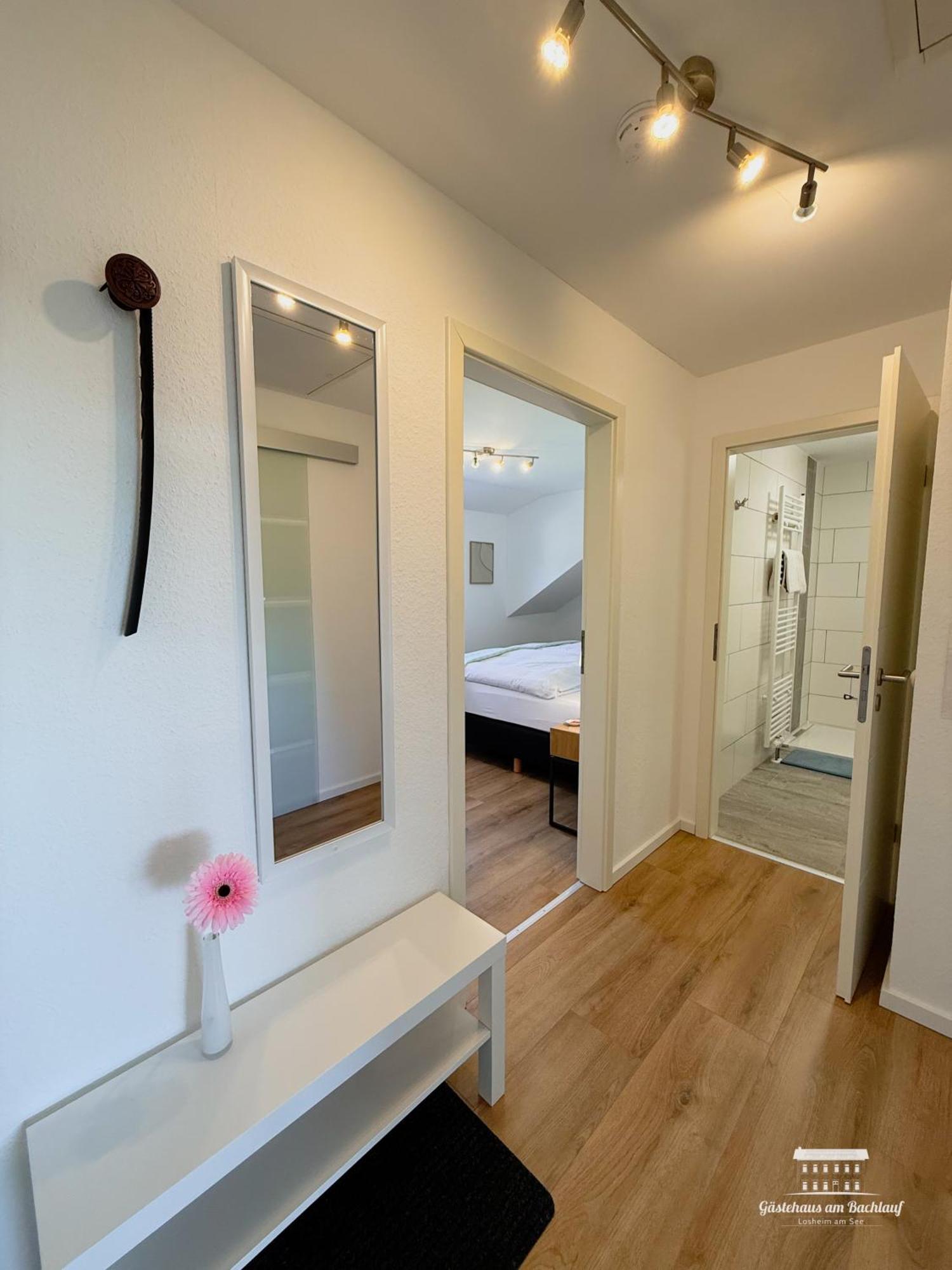 Komfort Ferienwohnungen Mit Wellness-Garten - Gaestehaus Am Bachlauf - Losheim Am See ภายนอก รูปภาพ
