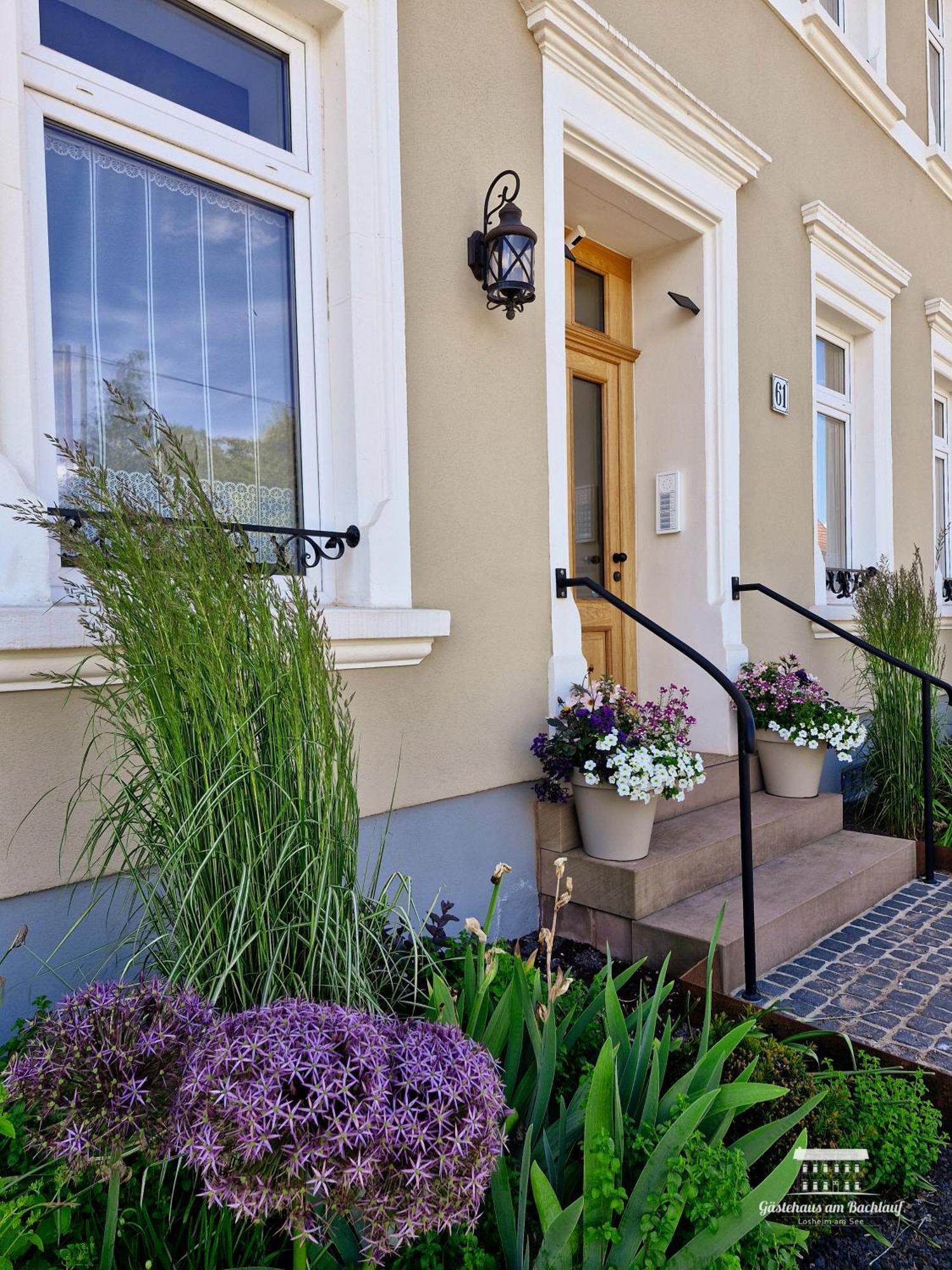 Komfort Ferienwohnungen Mit Wellness-Garten - Gaestehaus Am Bachlauf - Losheim Am See ภายนอก รูปภาพ